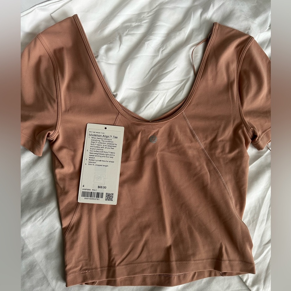 Lululemon align tee size 4